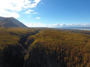 South View of Knik Arm During Fall 