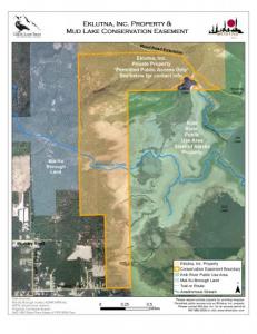 Mud Lake Conservation Map